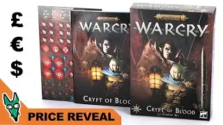 Price Revealed: Warcry Starter Set Crypt of Blood