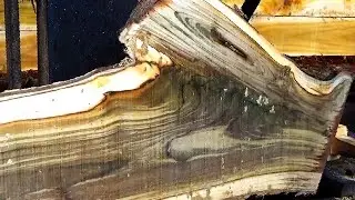 if I choose teak wood in the sawmill, the pattern is like this which is good