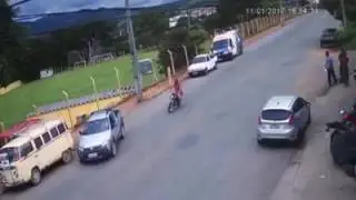 Мото авария