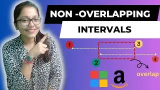 Non-overlapping intervals - Leetcode Medium - Java | Intervals Based Questions