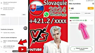 افضل برنامج عمل رقم 2024 Slovaquie 🇸🇰 تفعيل الوتس آب رقم امريكي جميع الدول برنامج عالمي الارقام 🎉✔️