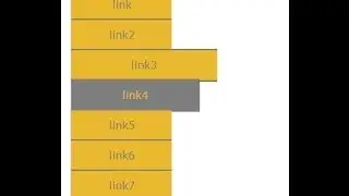 Animated sidebar