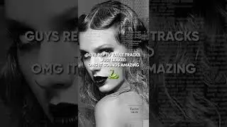 REPUTATION TAYLORS VERSION VAULT TRACKS LEAKED?!? #taylorswift #shorts