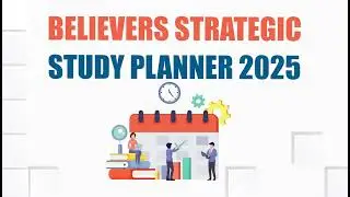 STUDY PLANNER 2025 | UPSC PRELIMS 2025 | BELIEVERS IAS ACADEMY