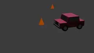 Drifting car - 3D animation in Blender