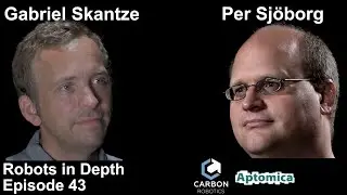 Gabriel Skantze in Robots in Depth #43. Sponsors: Carbon Robotics and Aptomica