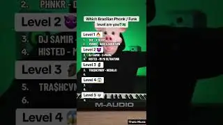 Which Brazilian Phonk / Funk level are you?😱 