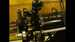 Vintage OTTO Engine running COOLSPRING ENGINE SHOW 2021