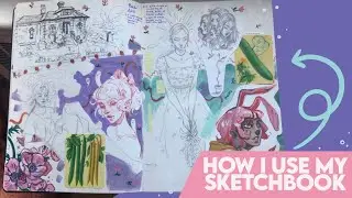 How I Use my Sketchbook (and a story) 📓✨