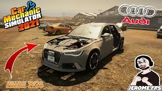 🚗[FR]Car Mechanic Simulator 2021 Restauration 100% AUDI RS6 Trouver AU ENCHÈRE