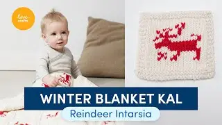 Debbie Bliss Winter Blanket KAL | Part Five: Reindeer Intarsia