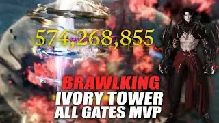 1610 Brawlking BREAKER Ivory Tower All Gates MVP (%53-36) | Lost Ark: PvE 로스트아크