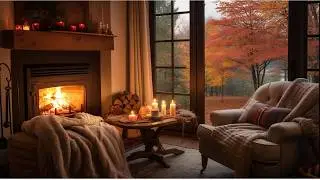 Cozy Fall Ambience | Smooth Jazz 🎷🍂
