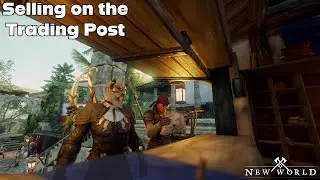 How I sell resources/mats on the Trading Post - New World [Season 3]