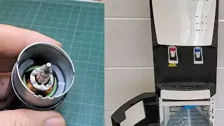 DC Motor Commutator Cleaning For Water Cooler - Easy Fix