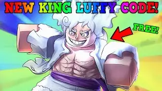 ✨[NEW KING LUFFY CODE] FREE GEAR 5TH LUFFY & GEMS IN THIS NEW ONE PIECE TOWER DEFENSE GAME ROBLOX