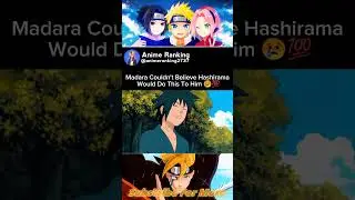 Hashirama Stabbed Madara From Behind 💔😢 #madara #shorts #naruto