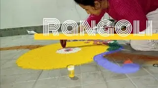 Laxmi Puja ko din Rangoli Ra Laxmi ko Paila clips  | Rangoli design #rangoli #laxmipuja