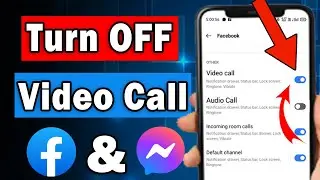 how to turn off video call on facebook messenger | how to stop video call in messenger