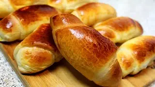 Мягкие как облако булочки с повидлом / Как приготовить сдобные булочки