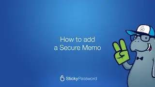 How to add a Secure Memo