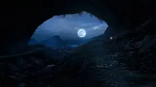 Звуки в пещере  Ночь, костёр, вой волка  Музыка для сна  Звуки релакса