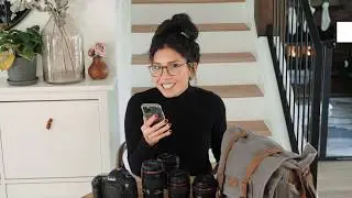 What's In My Bag -- Portrait Photography Session