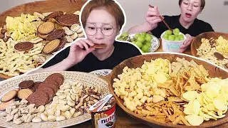 간단하게 과자 먹방! 🍪🍫240908/Mukbang, eating show