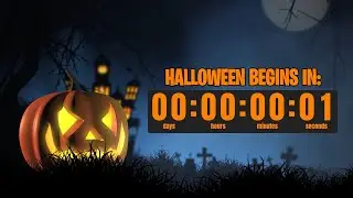 HALLOWEEN🎃 2024 COUNTDOWN LIVE🔴 24/7 & How Long Till Halloween 2024