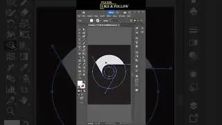 Chrome Logo Illustration in Adobe Illustrator 2024 