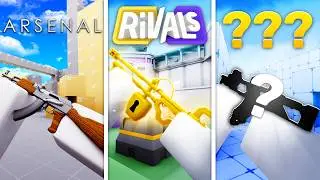 I dominate all the FPS games on Roblox?!