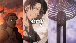 Attack on Titan / Cry - Cigarettes After Sex | AMV/edit