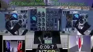 USAir Flight 427 accident -Airplane Simulation Cockpit View