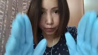 ASMR/АСМР Гипноз в перчатках/Тихий голос/Latex gloves