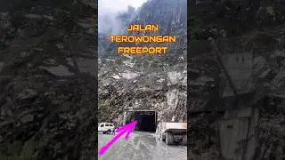 lagu yel-yel melewati terowongan freeport #tembagapura #mimika #papua #shortsvideo