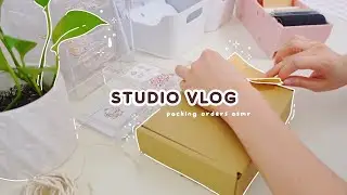 Vlog 🌱 Daily Life Of A Shopee Seller | Calming Real Time ASMR Packing Orders | No BGM
