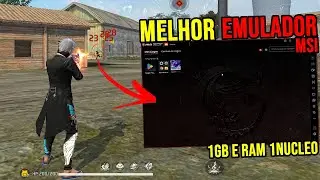 DESCOBRI O MELHOR MSI LITE BLUESTACKS LEVE PARA QUALQUER PC FRACO MELHORES CONFIGURAÇÕES 🔥🚀 FREEFIRE