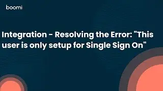 Integration - Resolving the Error: 