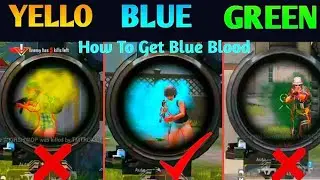 How To Change Blood Color In Bgmi🔴Red Blood Colour Kaise Le 😱BGMI/PUBG Change Blood Colour Effect
