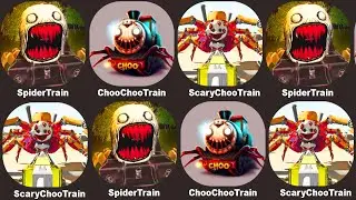 Cursed Thomas The Train vs Choo Choo Charles vs Thomas.exe,Thomas & Friends,Spider Train,HorrorTrain