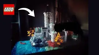 Building a Castle in LEGO | Episode 7 | The Great Hall, houses and more!