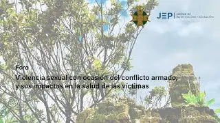 FORO VIOLENCIA SEXUAL CON OCASIÓN DEL CONFLICTO ARMADO, Y SUS IMPACTOS EN LA SALUD DE LAS VÍCTIMAS