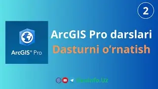ArcGIS Pro dasturini o'rnatish | geoinfouz #arcgis #gis #arcgispro