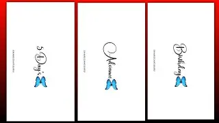 Birthday Wishing Text Animation Video Editing | Alight Motion Birthday Wishes Video