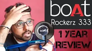 Boat rockerz 333 review after1 year 🤯🔥 : क्या खराब क्या अच्छा ⁉️