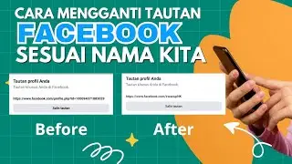 How to change the Facebook link according to the Facebook profile name