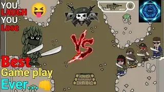 Best moments of mini militia 🤣 Funny gameplay video #5 ।You laugh You lose।
