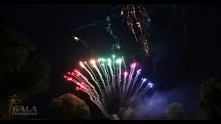 Wedding Low Noise Musical Display by Gala Fireworks at Cleatham House