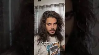Cutting My Hair After Years Of Growing them Up 💇‍♂️ #hairstyle #hairtransformation #haircut #shotrs