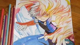 Shoto's drawing is finally finished